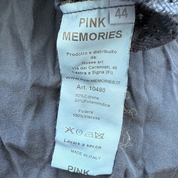 NWT!!! Pink Memories long dress size L Retail 572$ - Picture 10 of 10